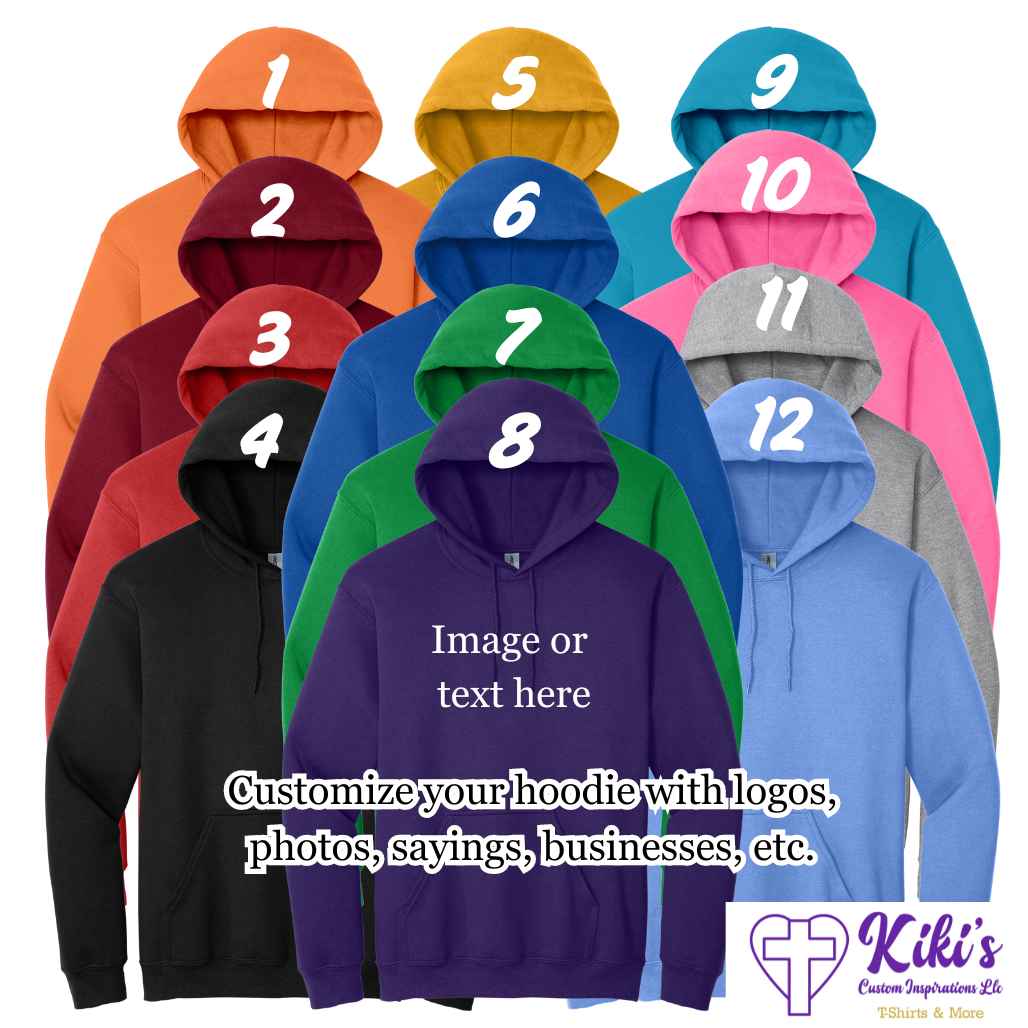 Custom Hoodies XL Have It Designed Design Fee Included in price