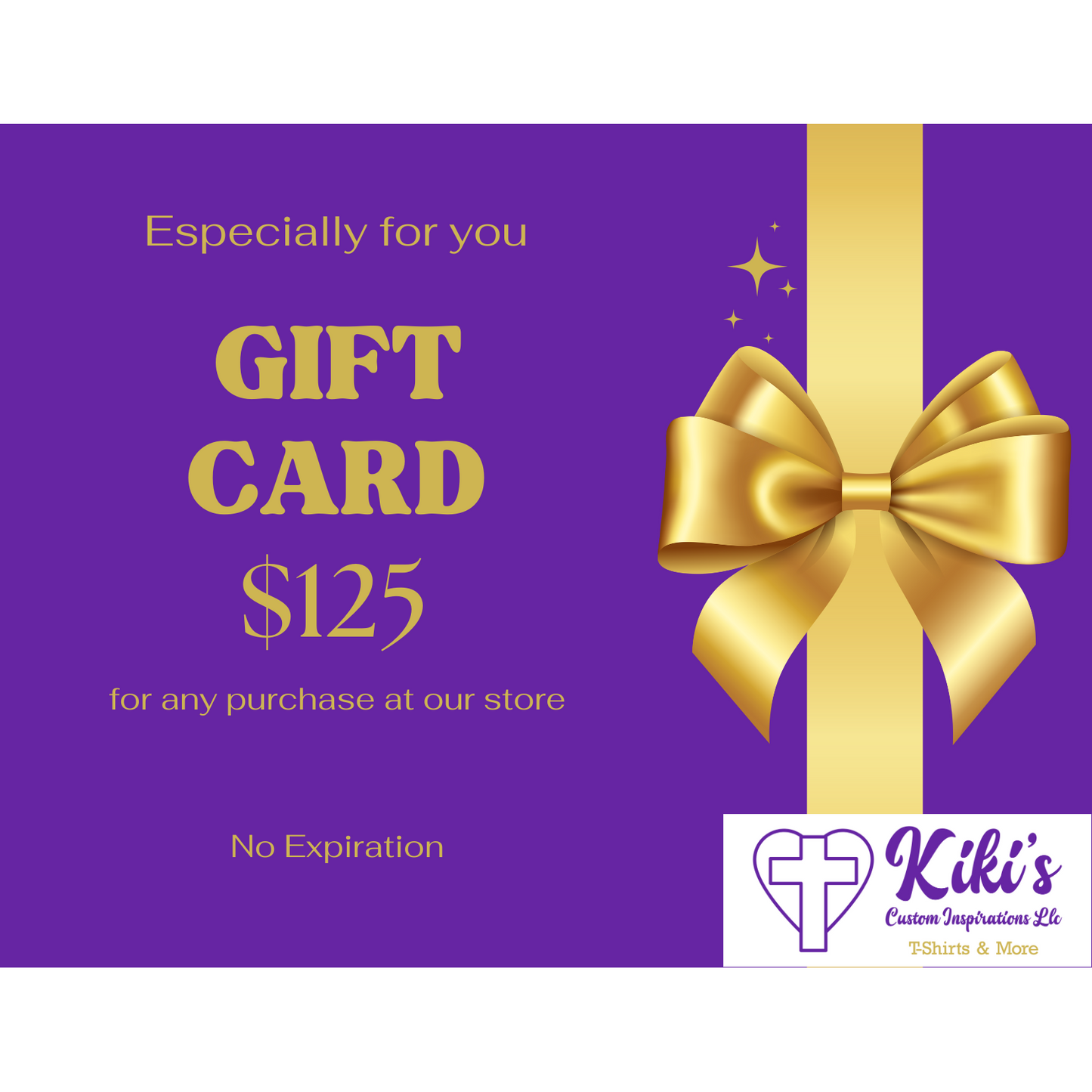 Kiki's Custom Inspirations Gift Card