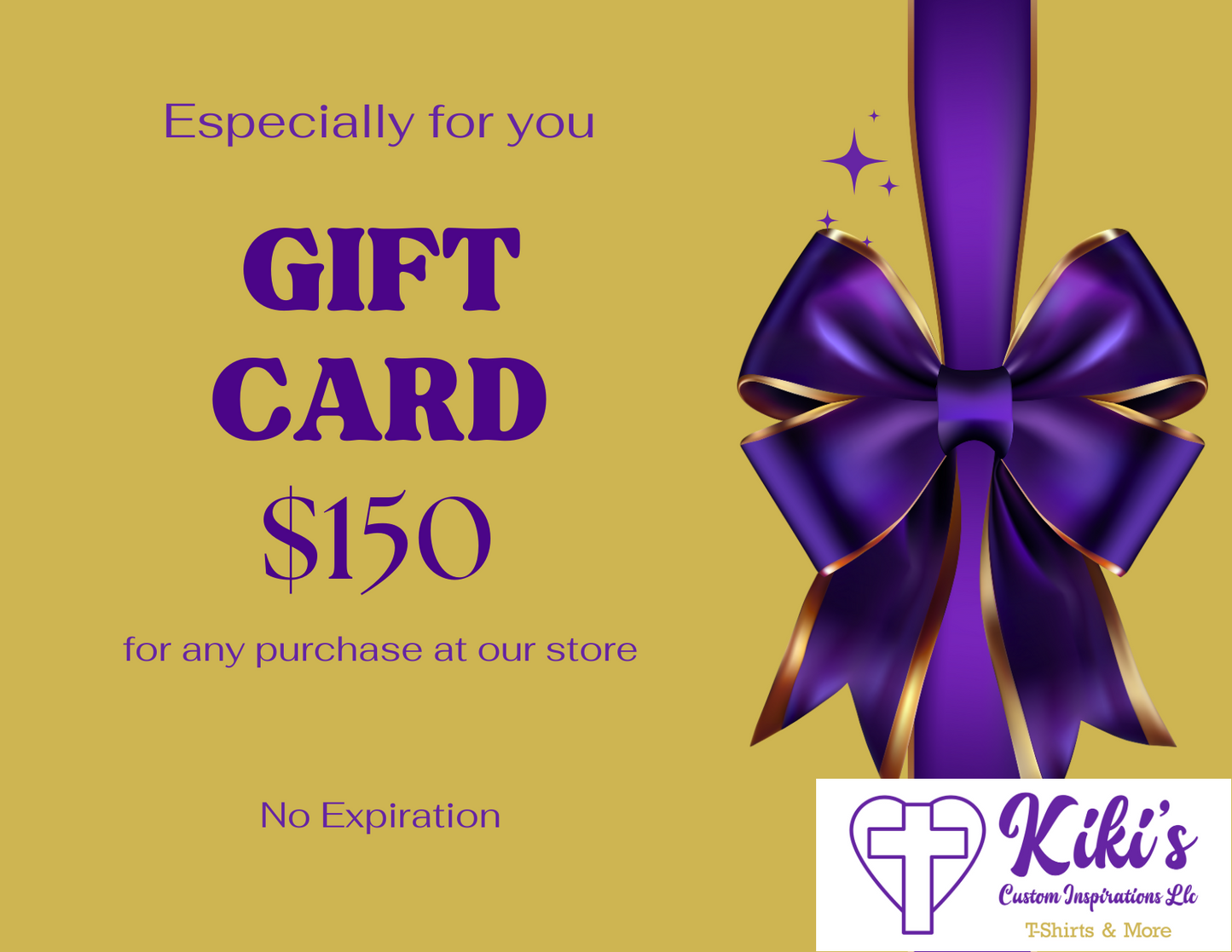 Kiki's Custom Inspirations Gift Card