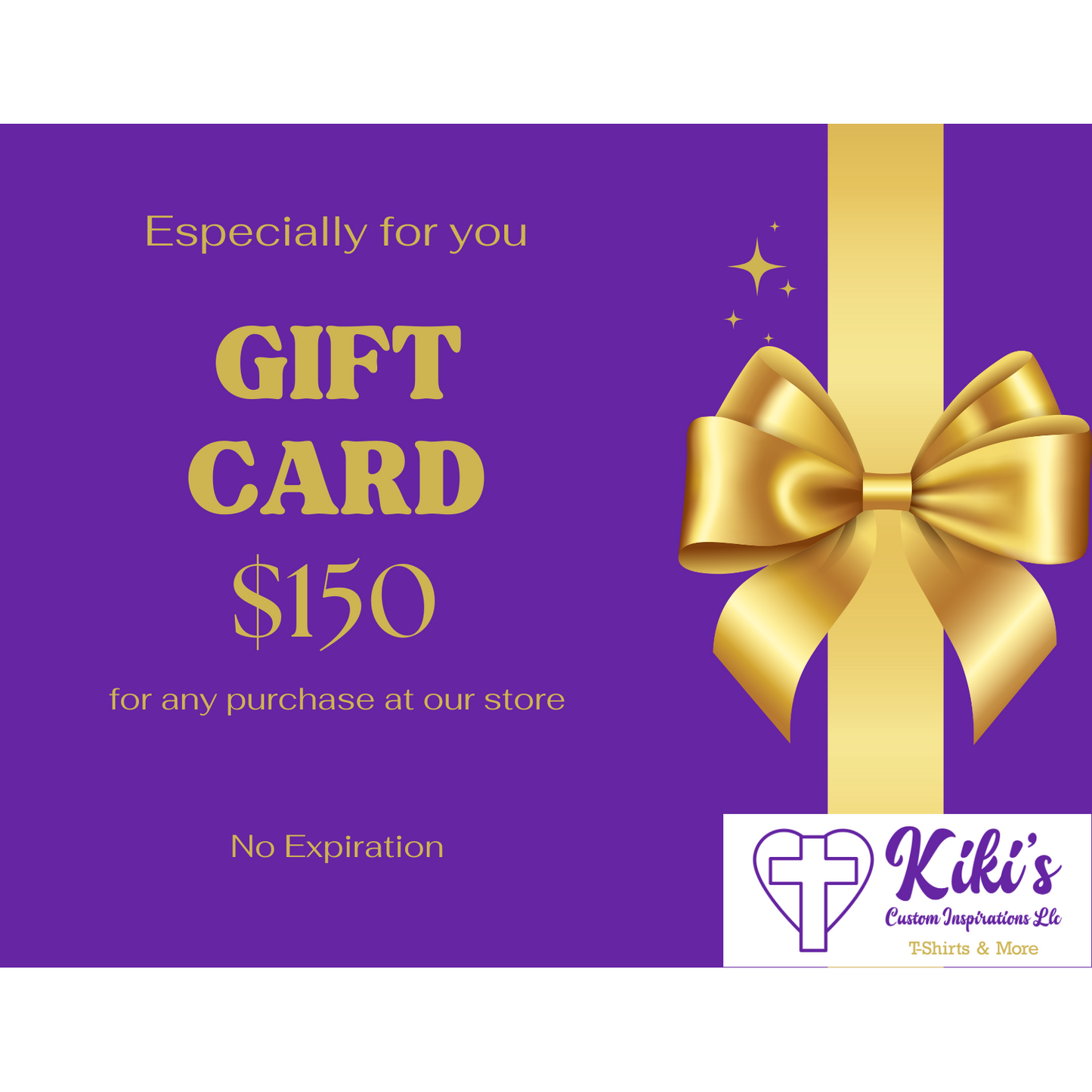 Kiki's Custom Inspirations Gift Card