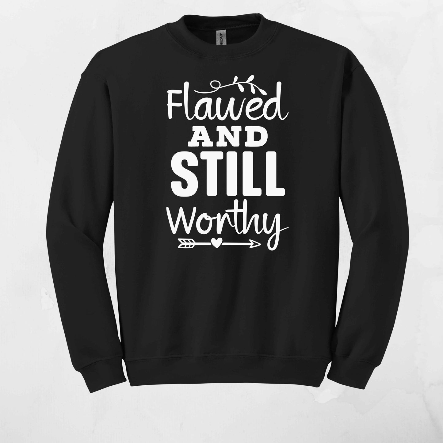 Flawed & Still Worthy Vinyl Apparel