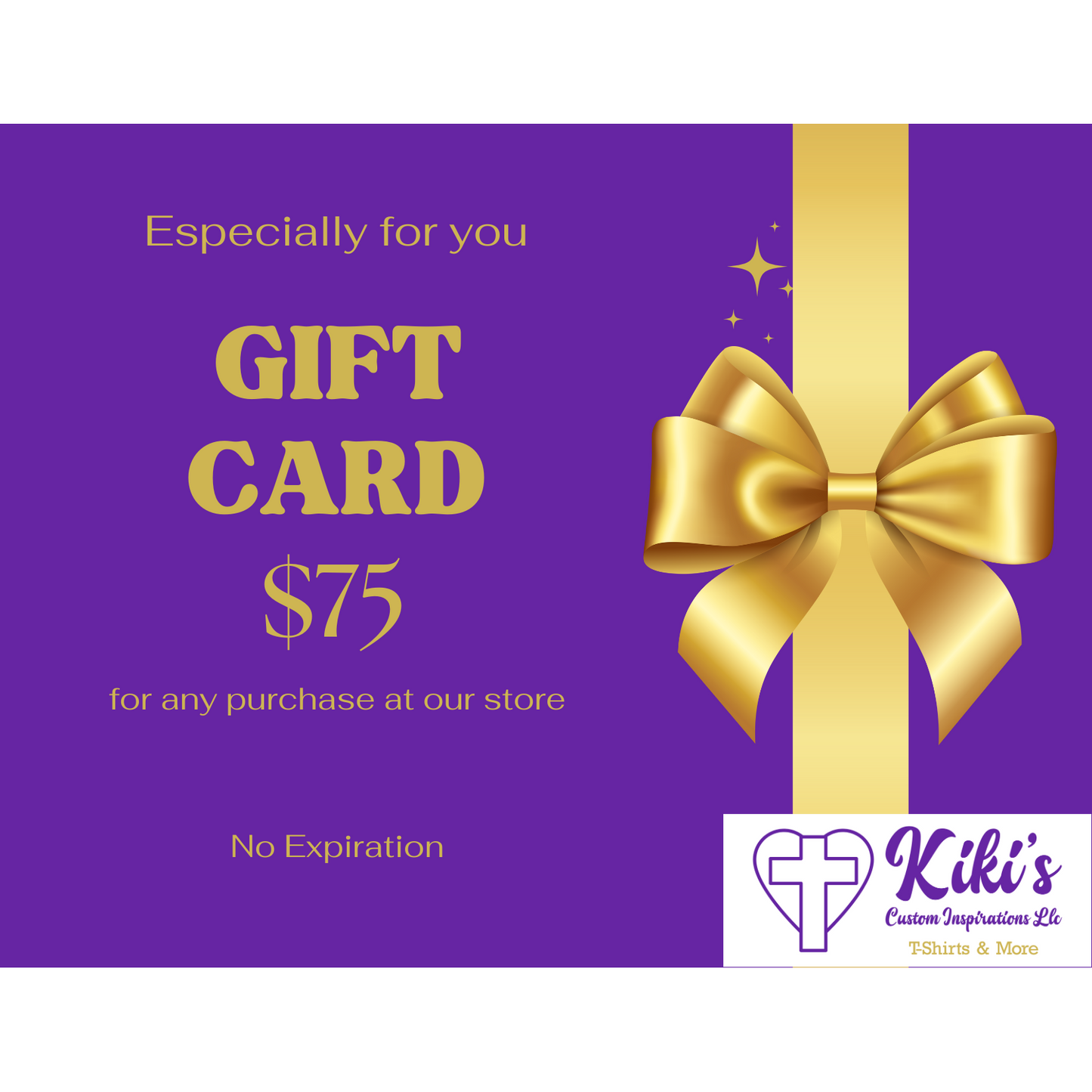 Kiki's Custom Inspirations Gift Card