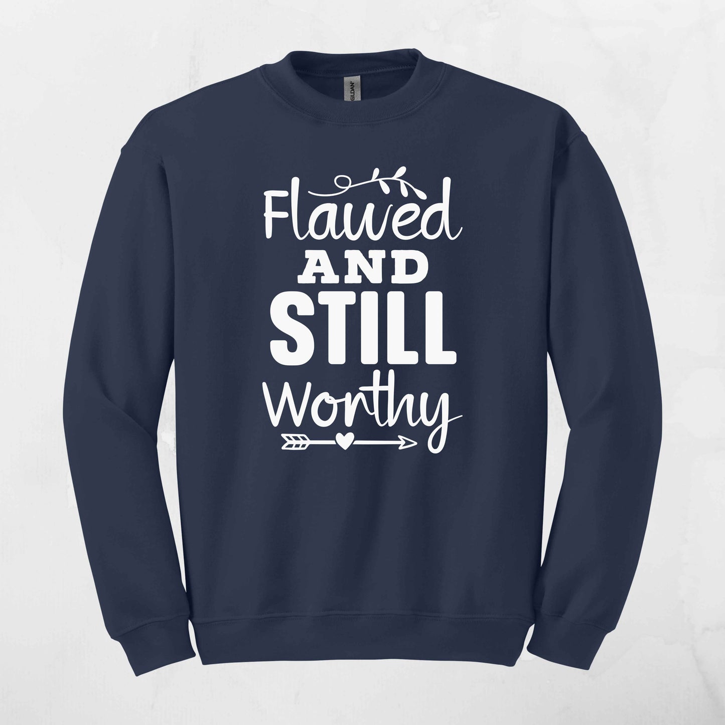 Flawed & Still Worthy Vinyl Apparel