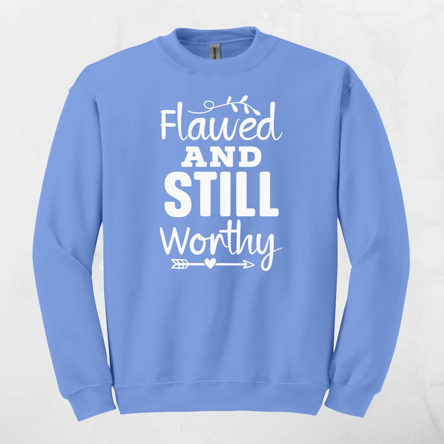 Flawed & Still Worthy Vinyl Apparel