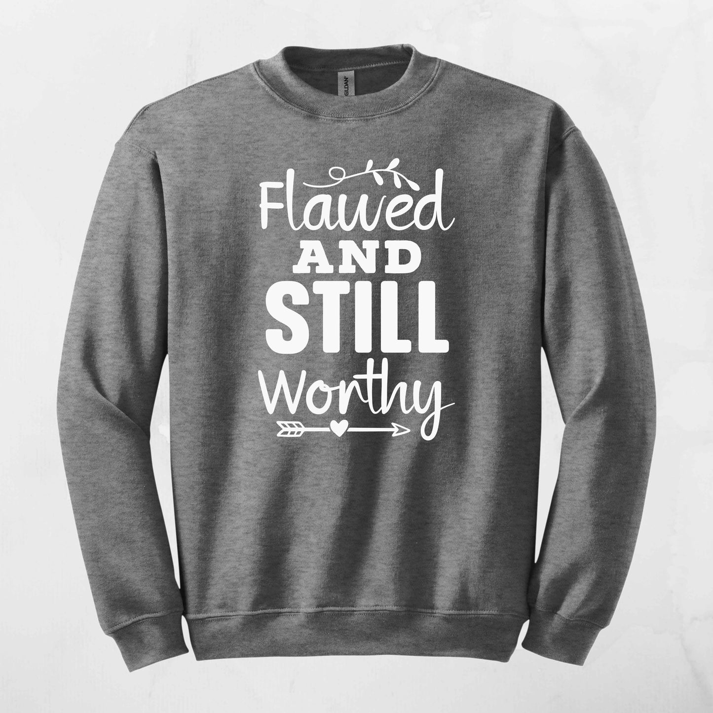 Flawed & Still Worthy Vinyl Apparel