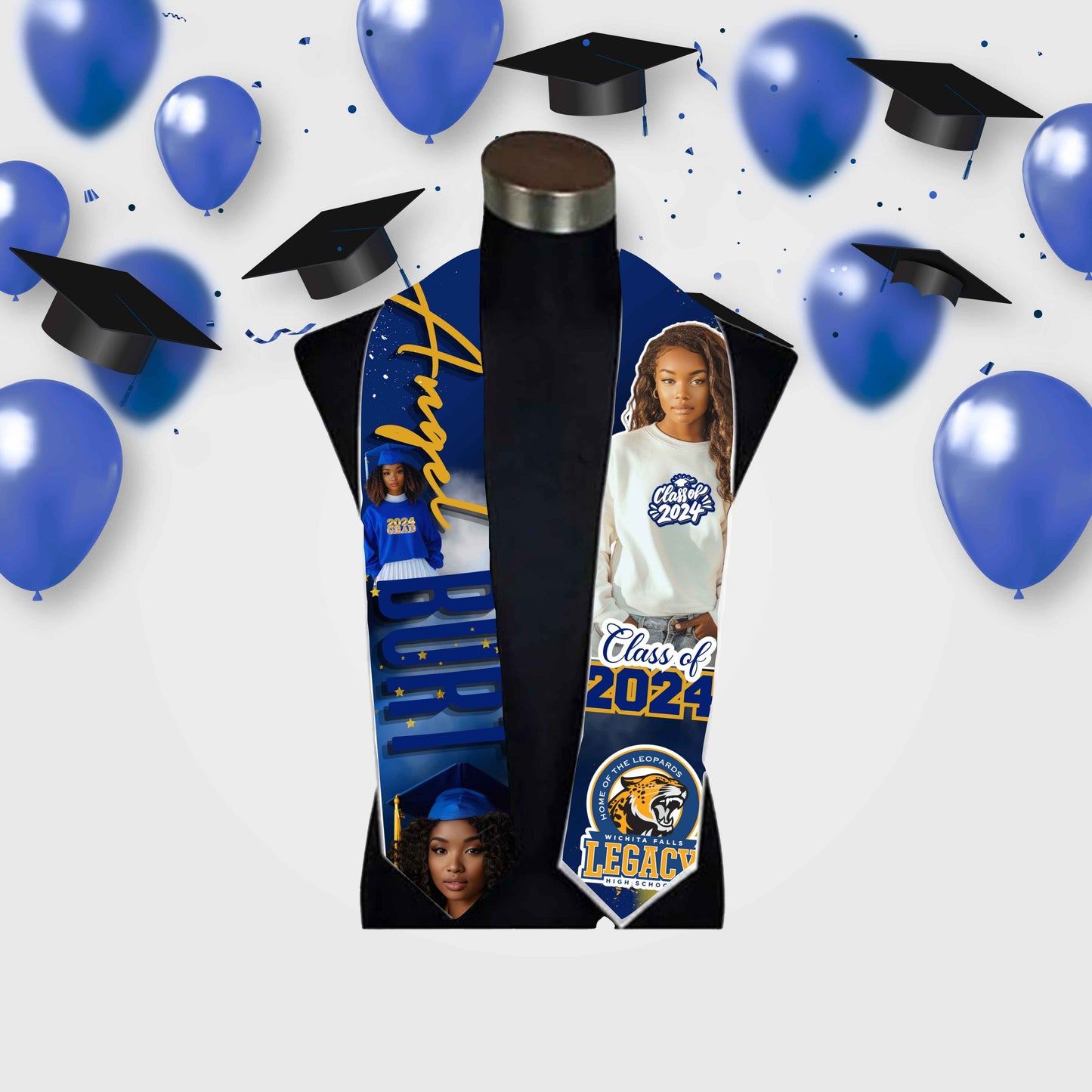 Predesigned Grad Stoles (9 options)