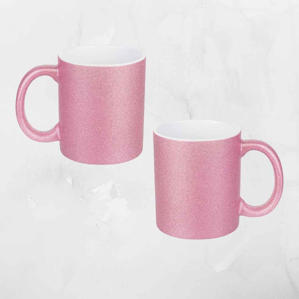 Inspirational Glitter Mugs