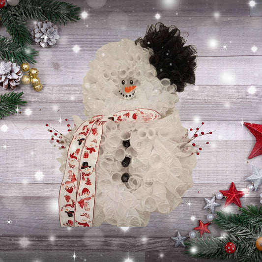 Snowman Wreath