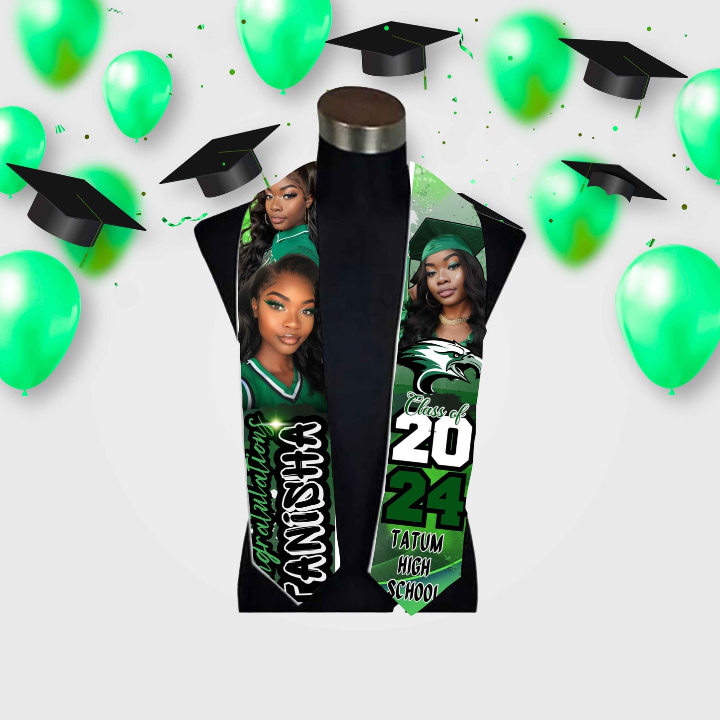 Predesigned Grad Stoles (9 options)