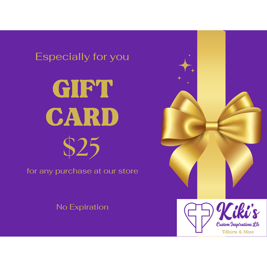 Kiki's Custom Inspirations Gift Card