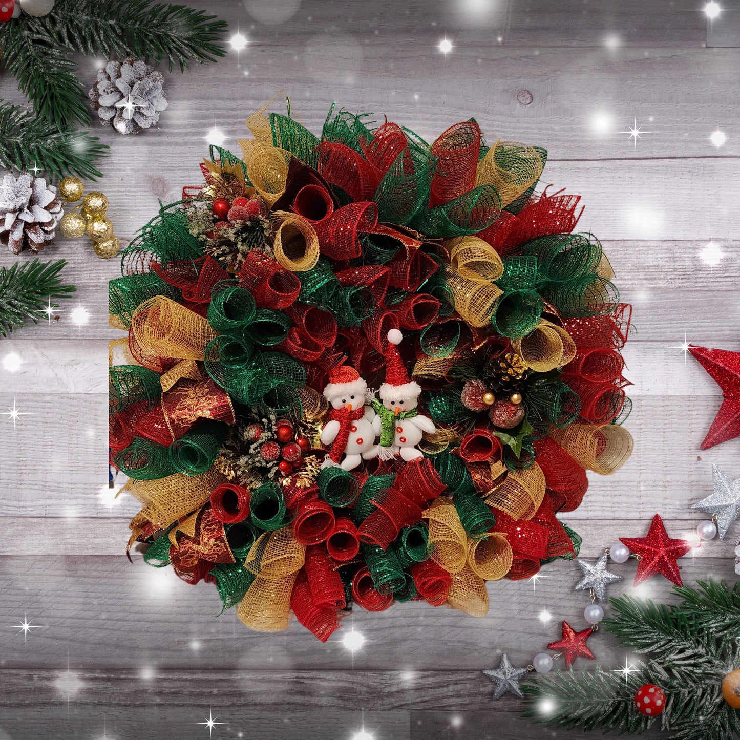 Christmas Spirit Wreath