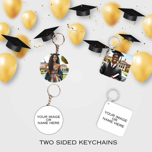 4 Grad Keychains