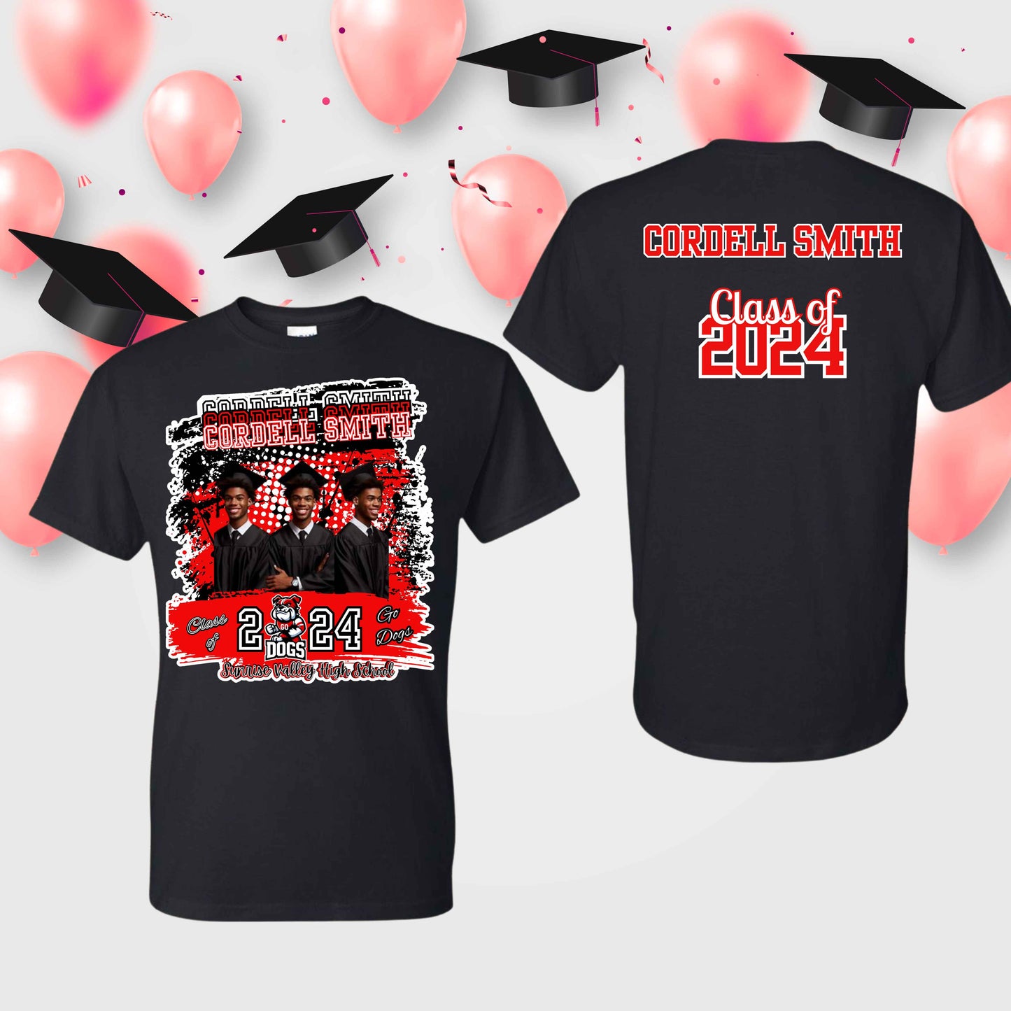 Grad T-Shirt (Front & Back)