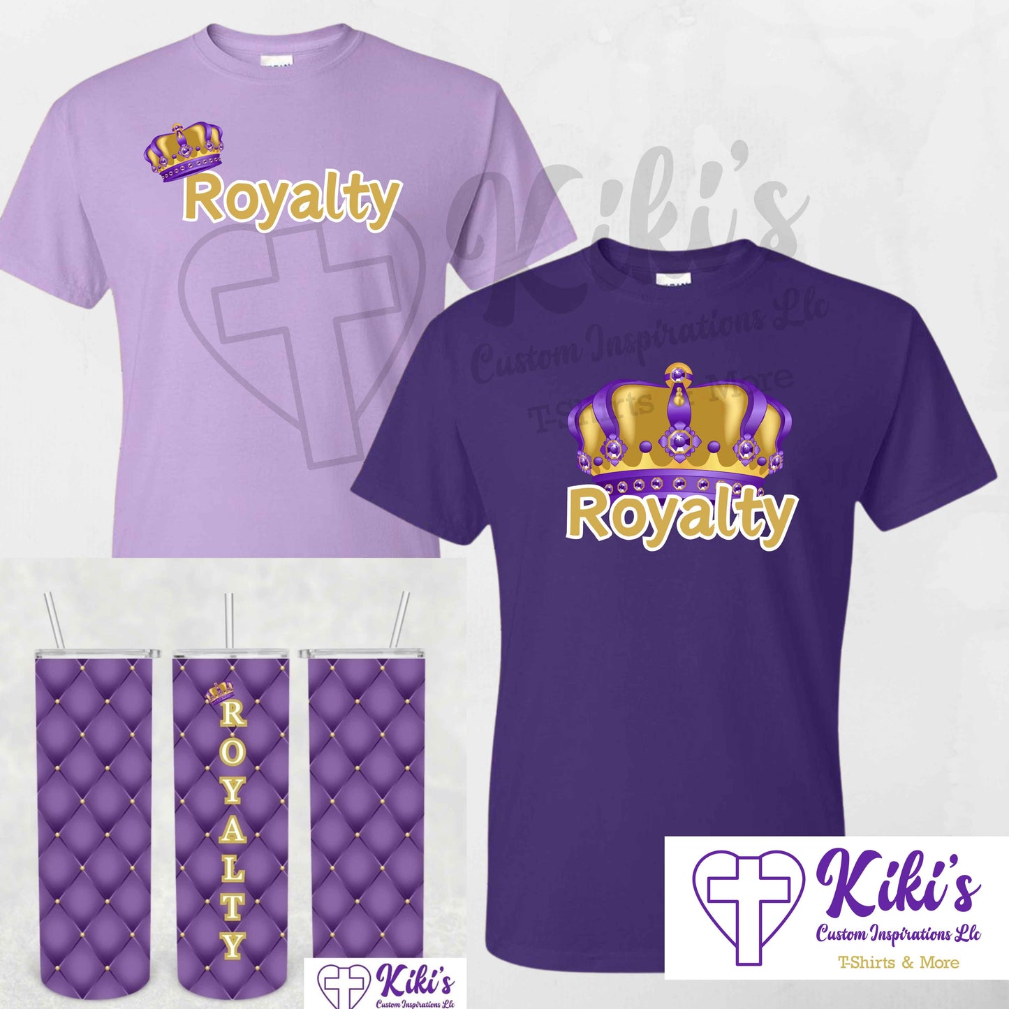 Royalty T-Shirt and Tumbler Bundle