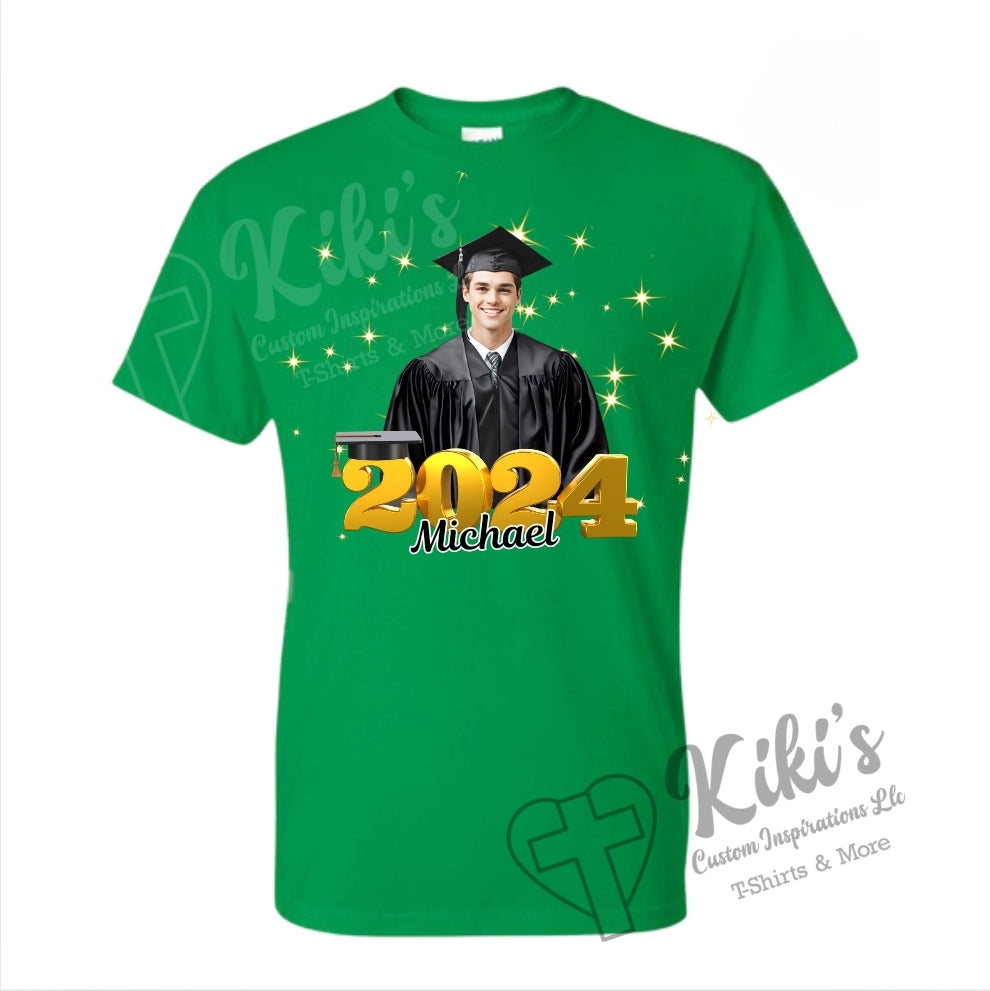 Center Design Grad T-Shirts