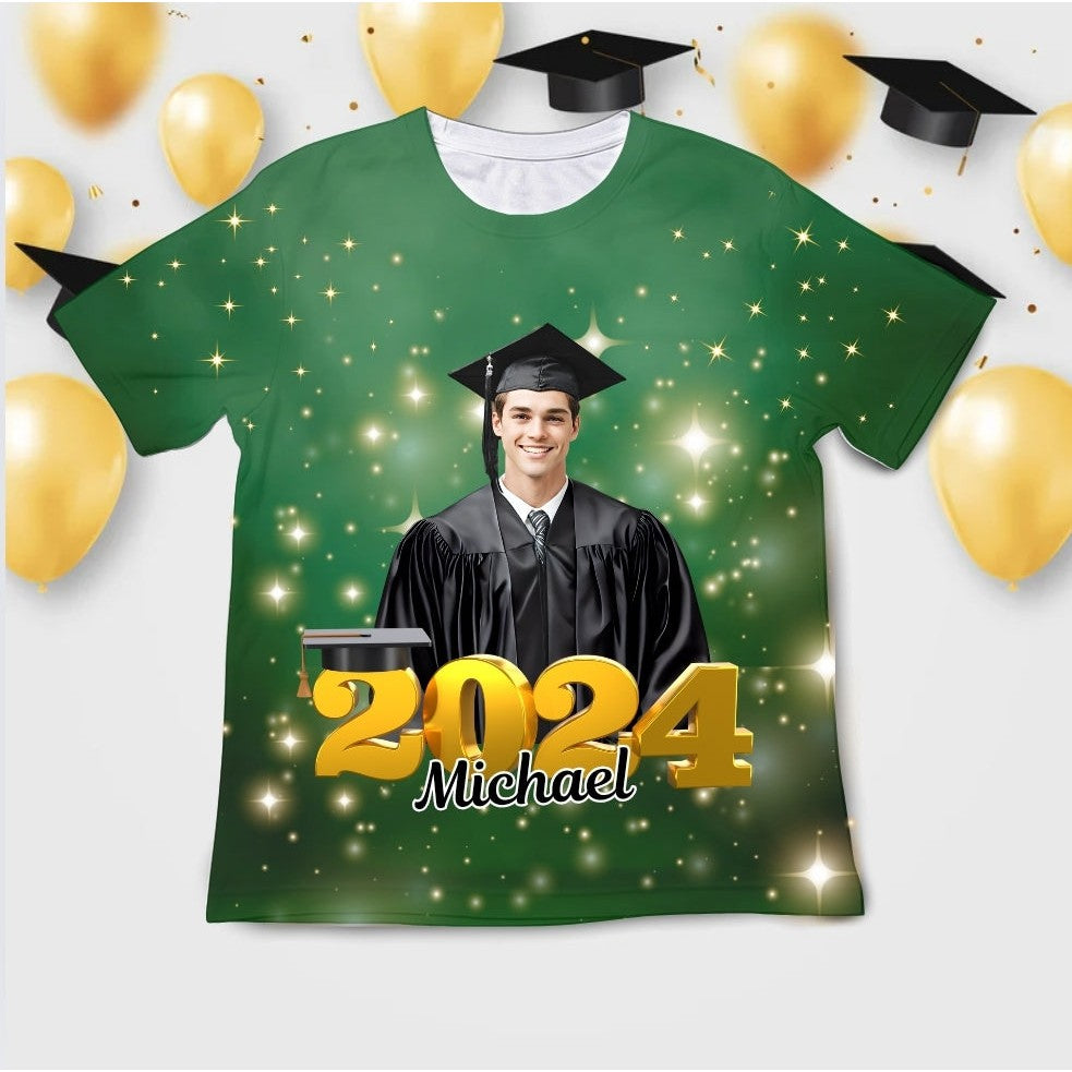 Grad All Over Shirt (2 Style Options)