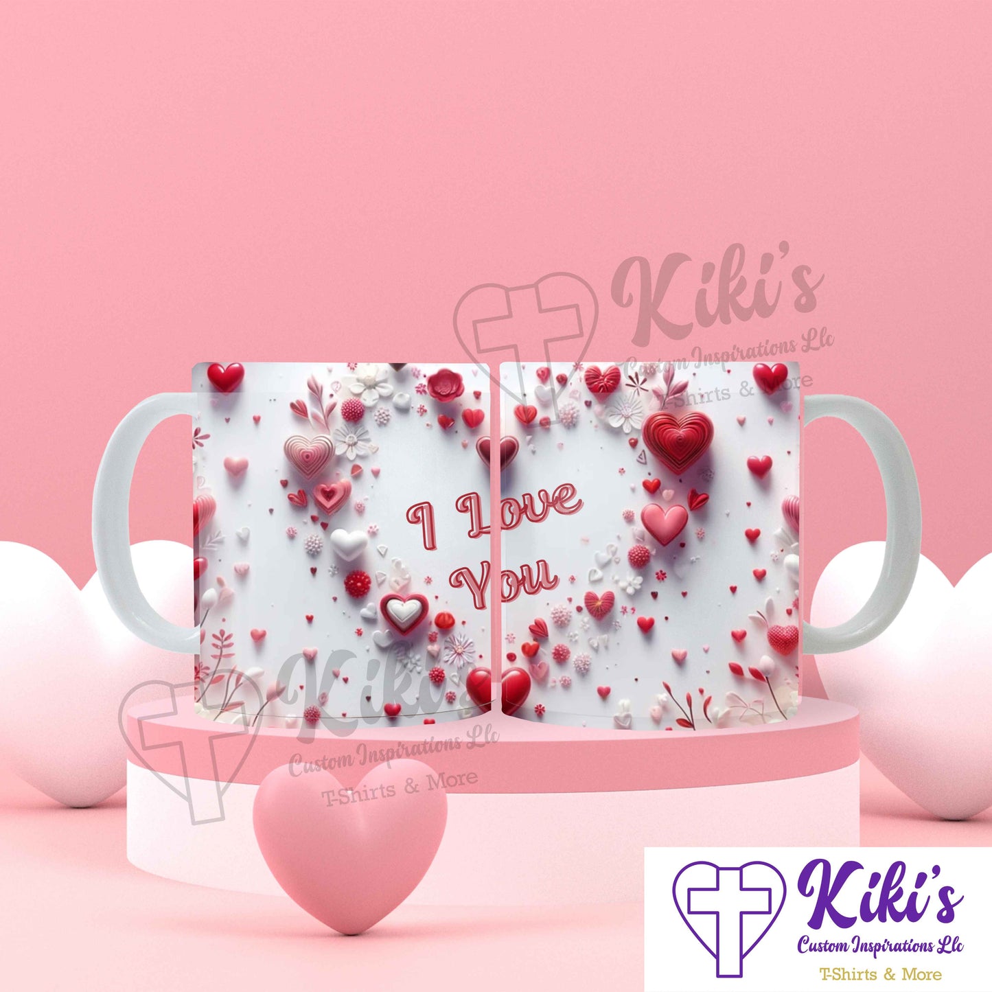 Heart Mug (Personalize)