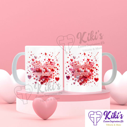 Heart Explosion Mug