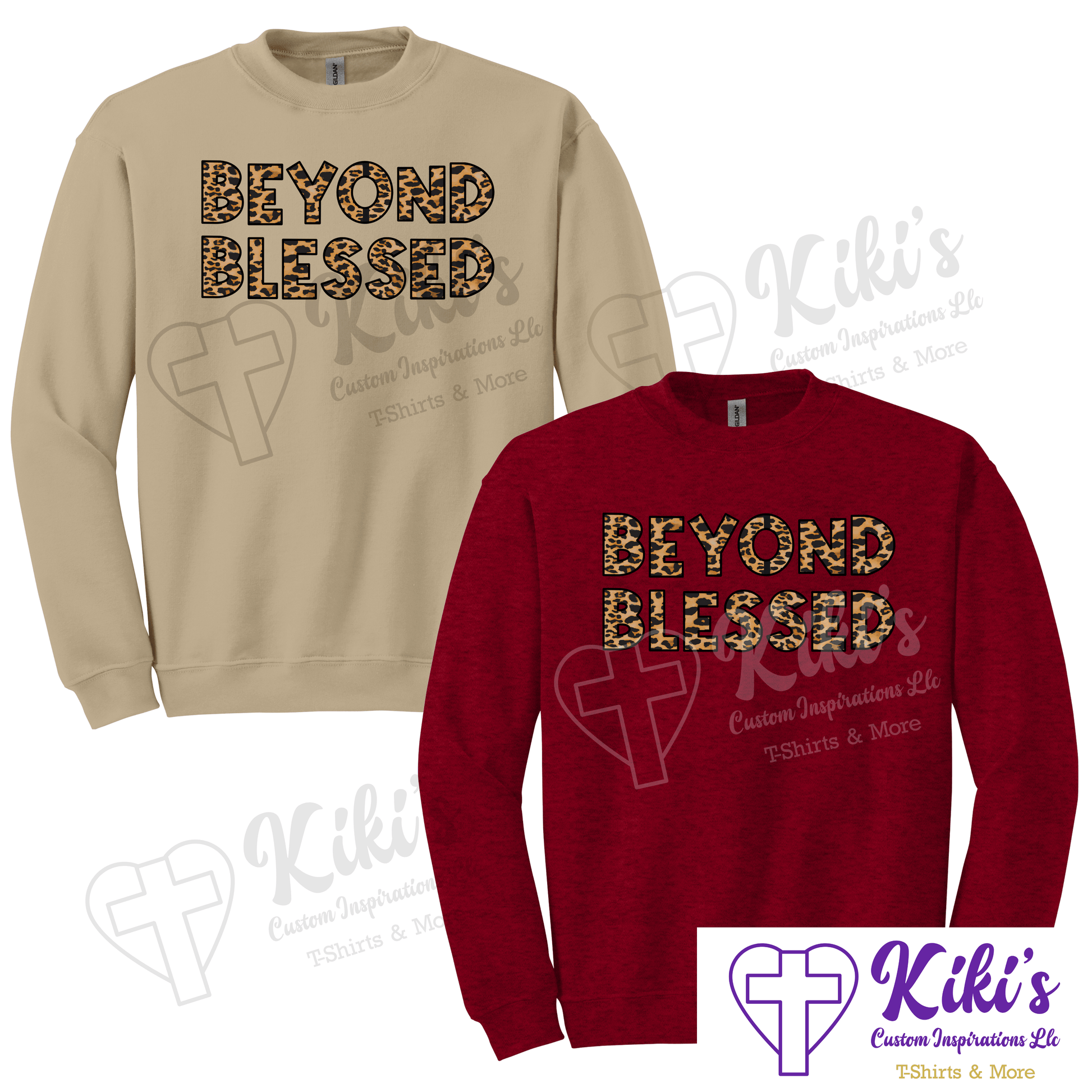 Beyond Blessed Sweatshirts - Kiki's Custom Inspirations