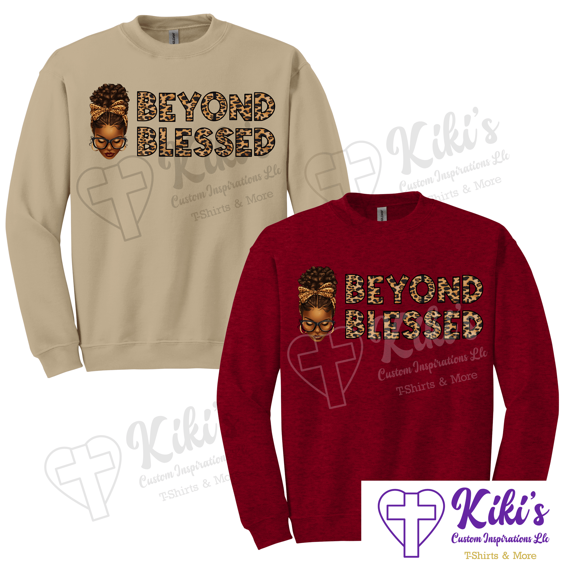 Beyond Blessed Sweatshirts - Kiki's Custom Inspirations