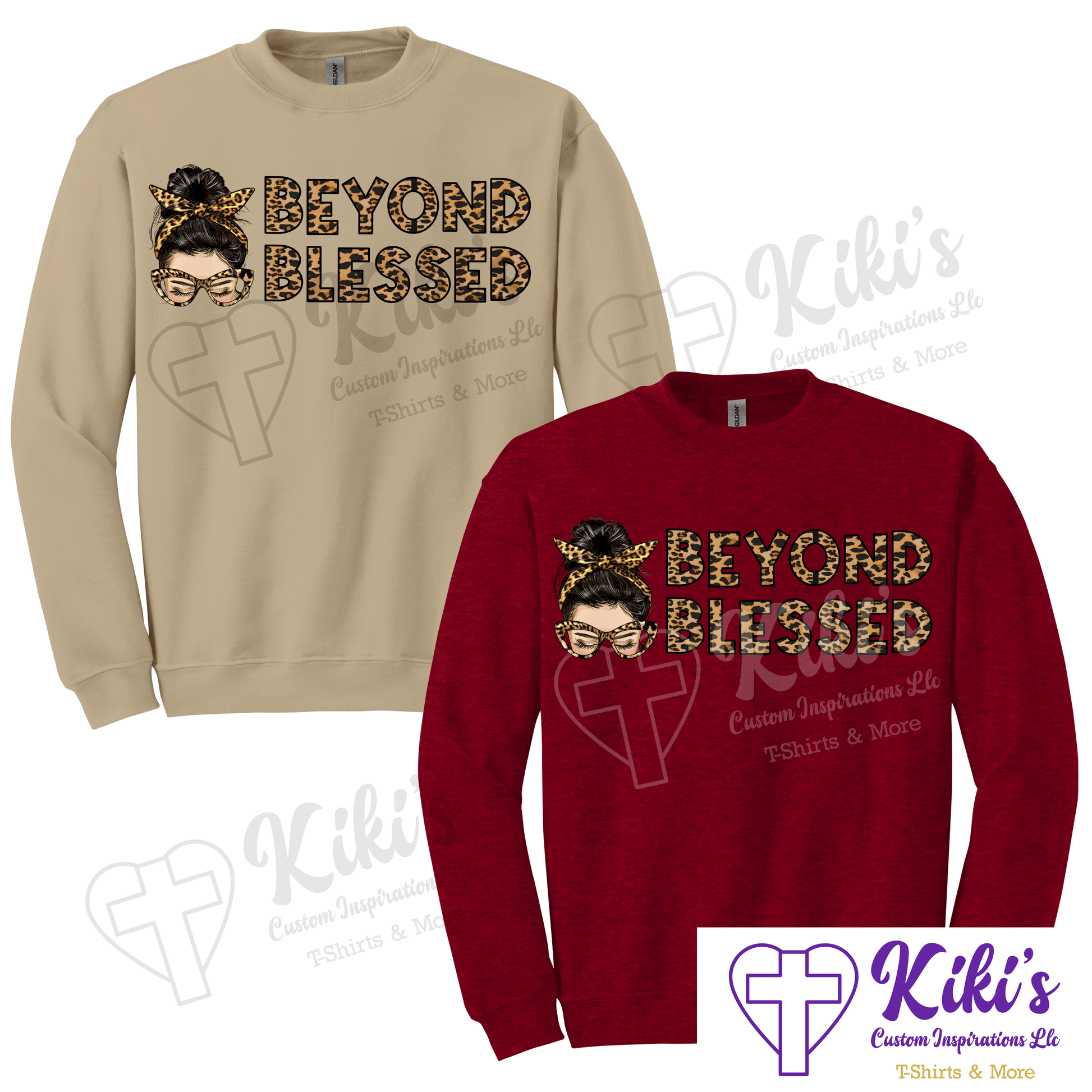 Beyond Blessed Sweatshirts - Kiki's Custom Inspirations