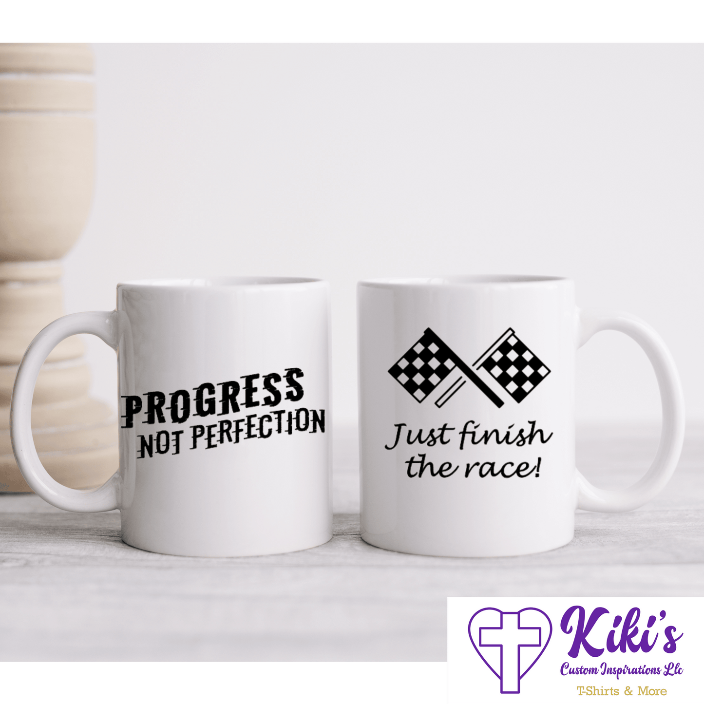 Finish The Race Mug - Kiki's Custom Inspirations