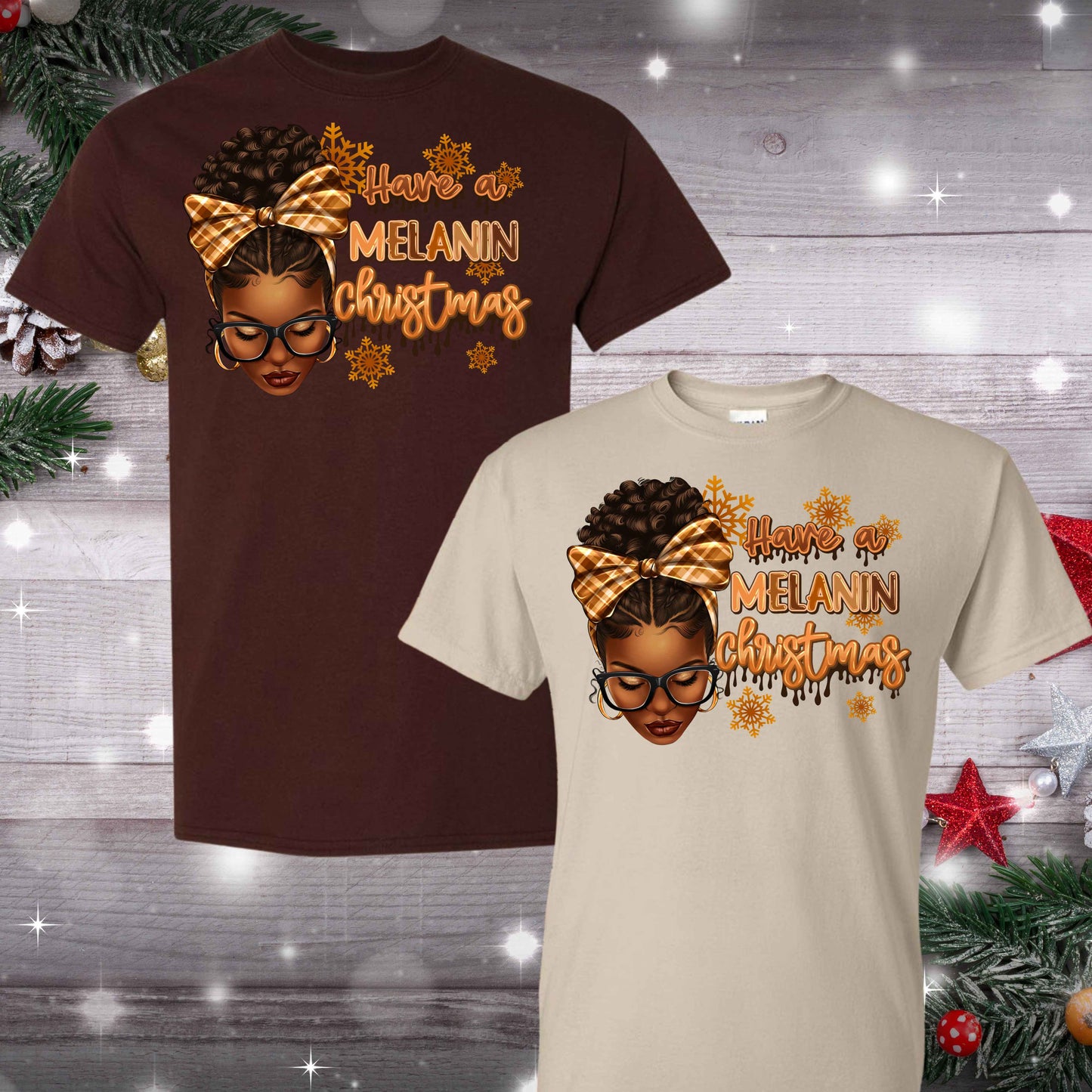 Melanin Christmas Apparel