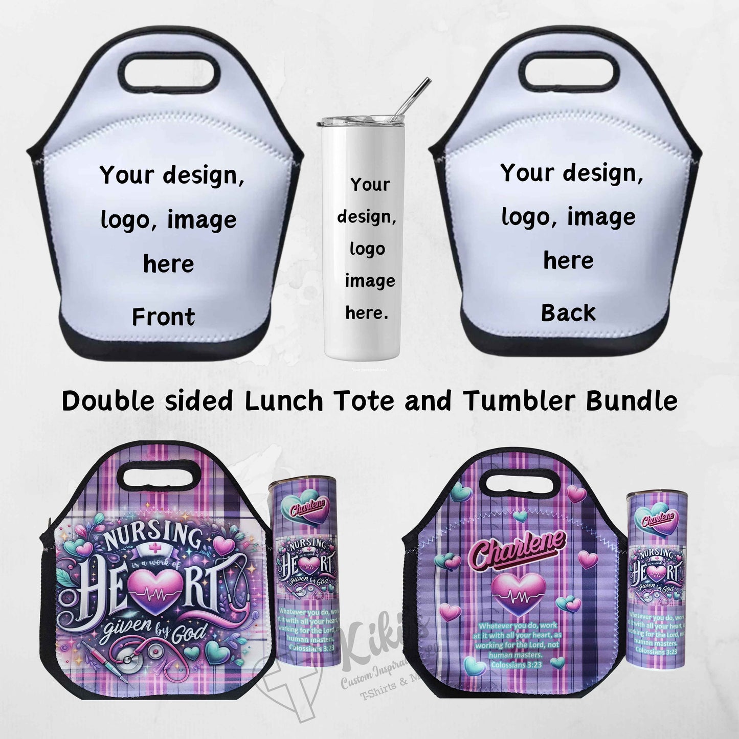 Lunch Tote and Tumbler Bundle